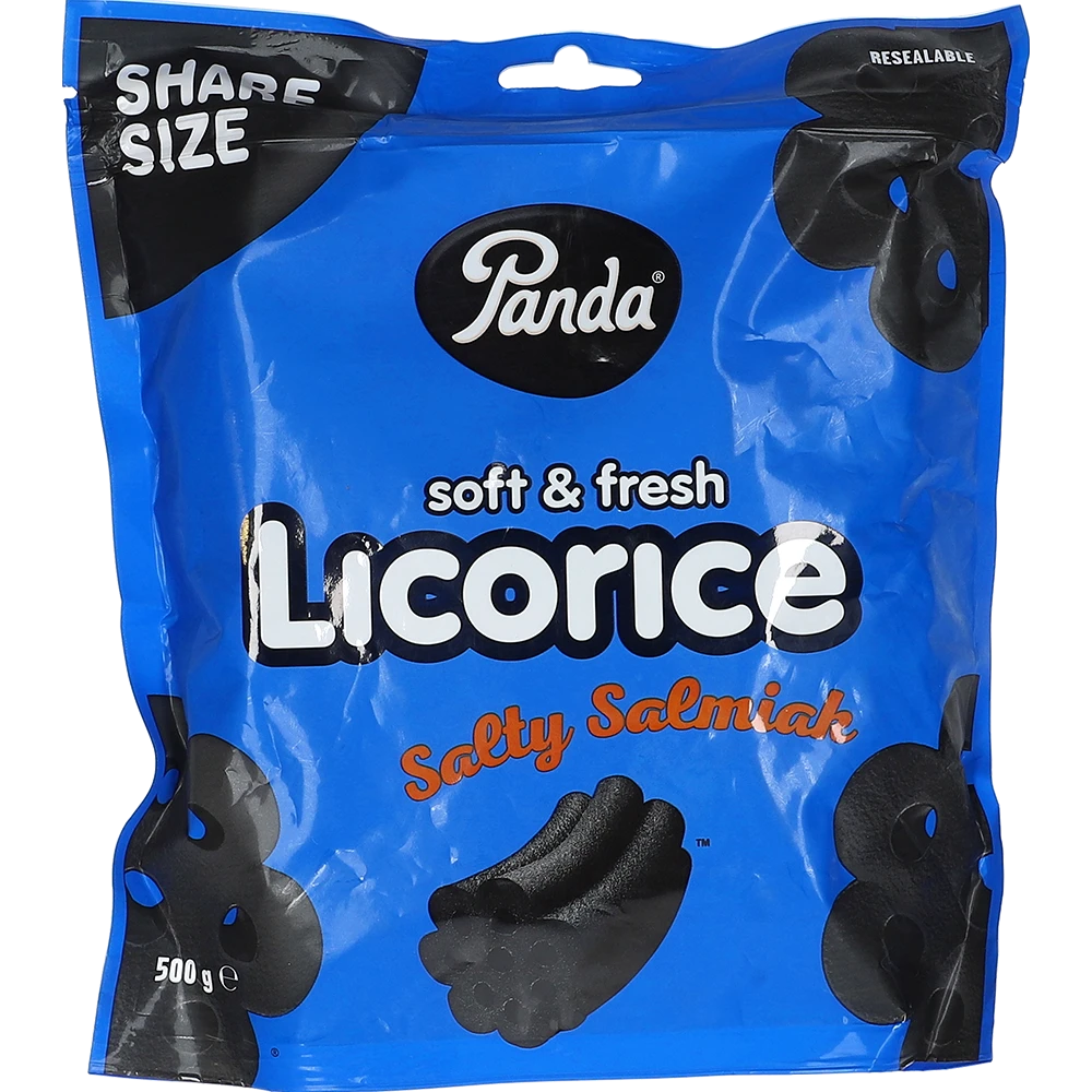 Panda Soft & Fresh Licorice Salty Salmiak