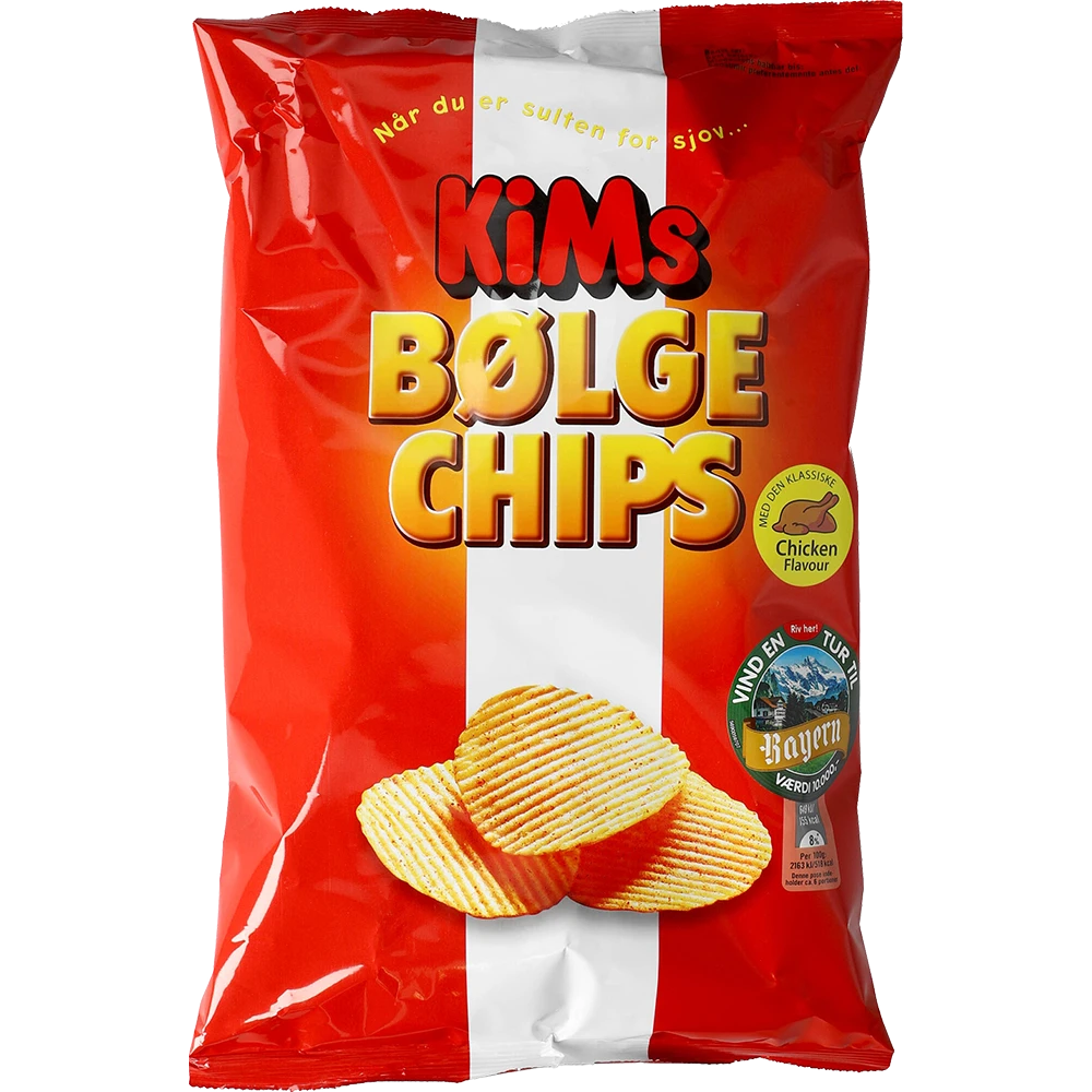 Kims Bølgechips Original