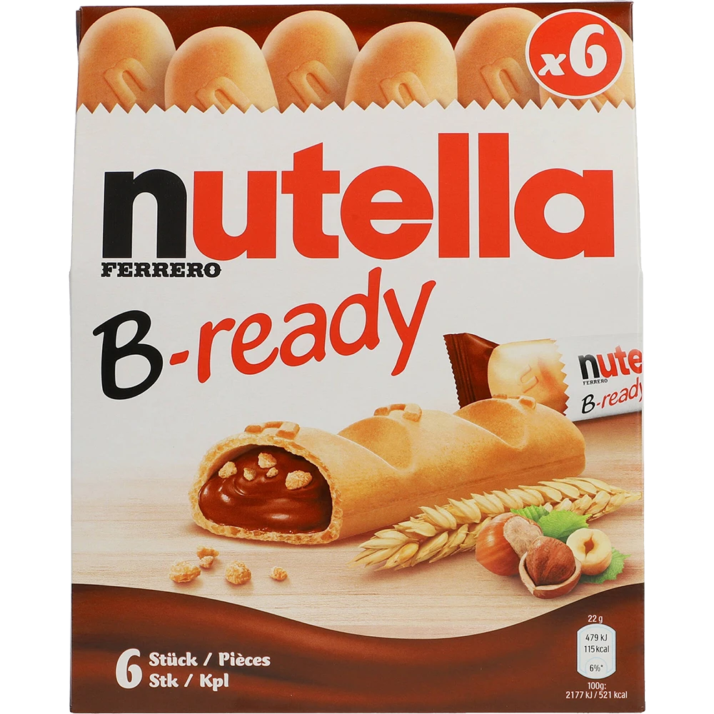 Ferrero Nutella B-Ready 6er