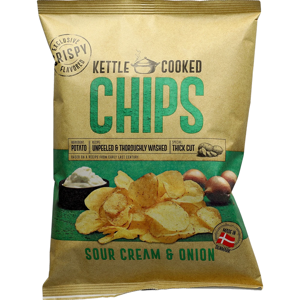 Kettle Chips Sour Cream & Onion
