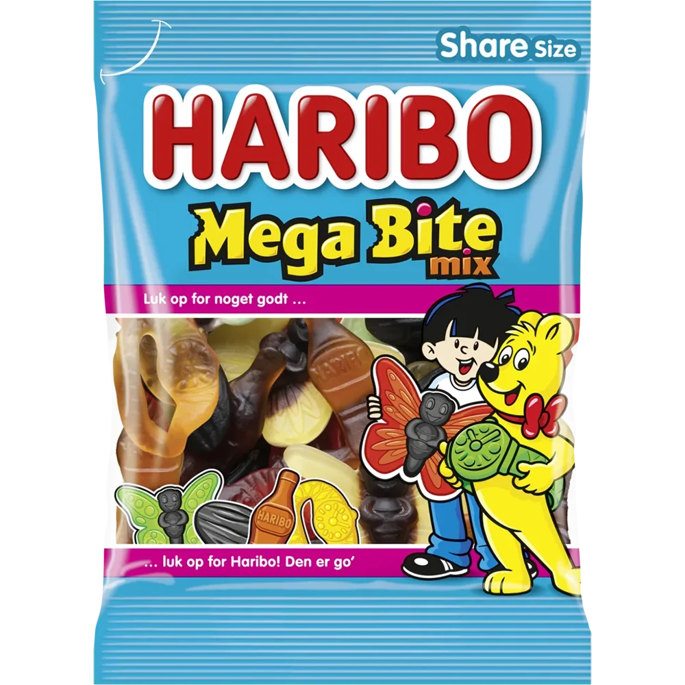 Haribo DK Mega Bite Mix