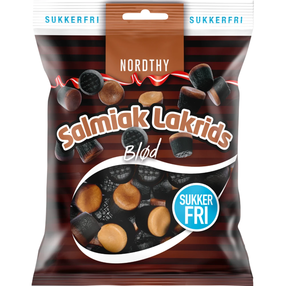Nordthy Zuckerfrei Salmiak Lakrids Blød