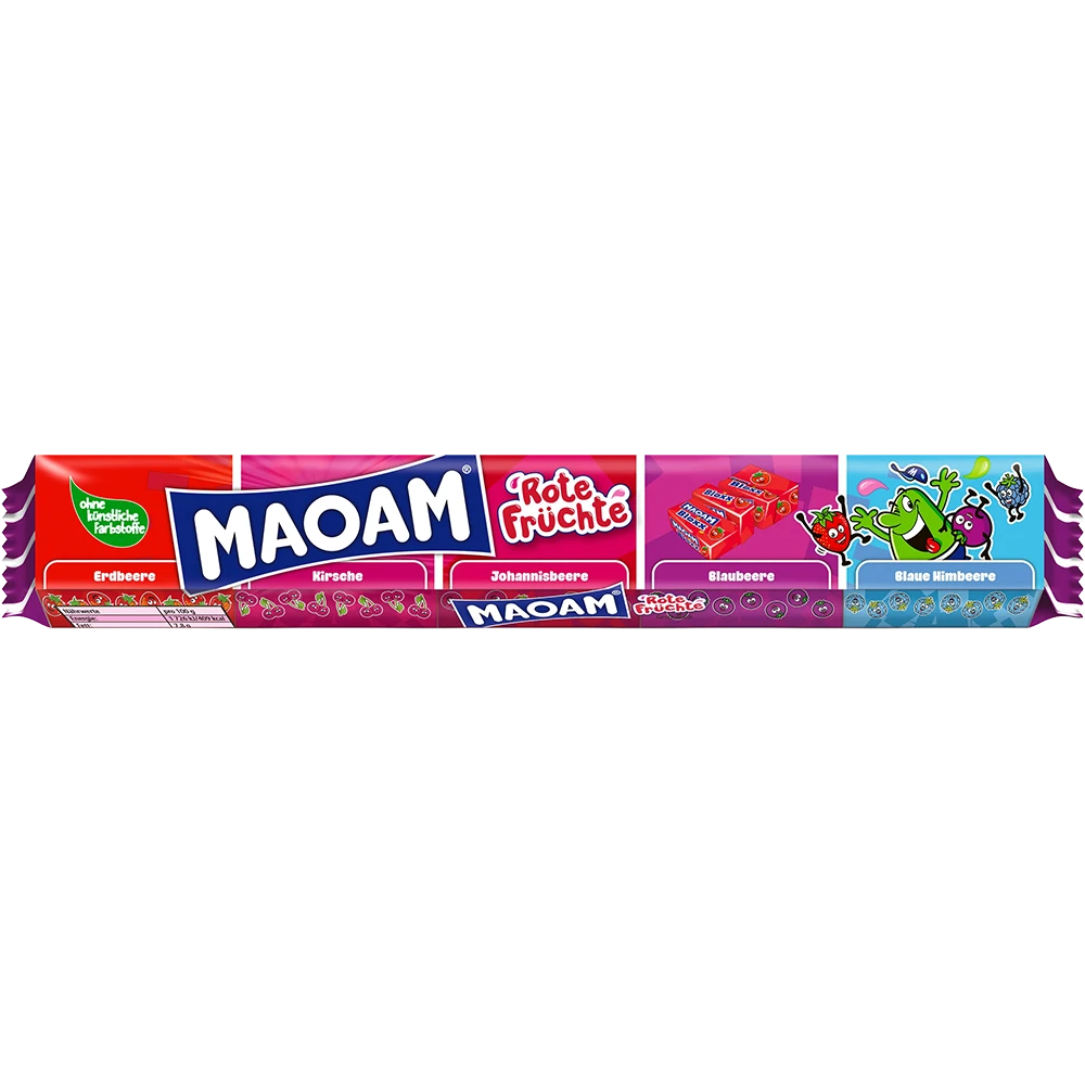 Haribo Maoam Bloxx Wild Red Berries